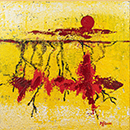 Ireal - acril pe pânză, 60x60 cm